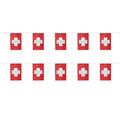Guirlande de Drapeaux Suisse