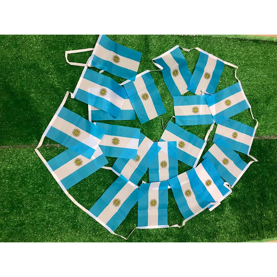 Guirlande de Drapeaux Argentine