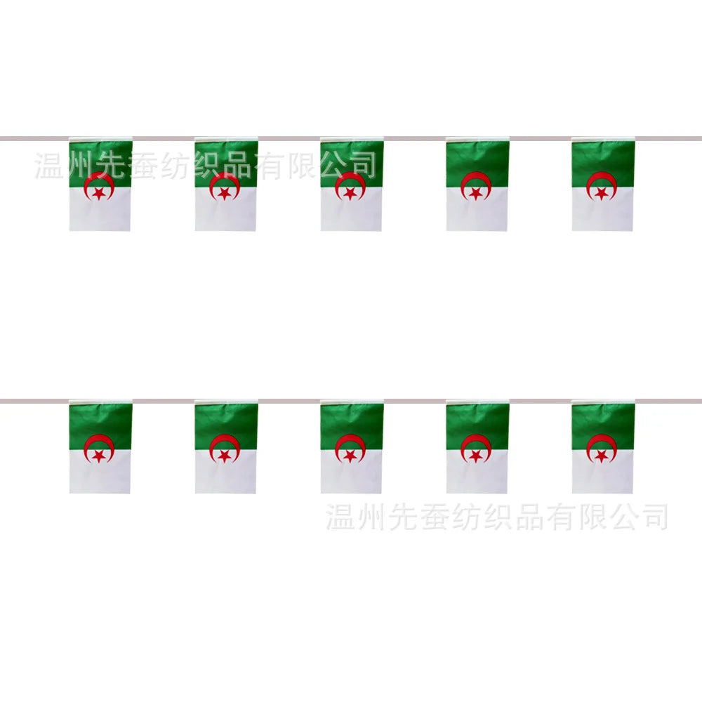 Guirlande de Drapeaux Algérie