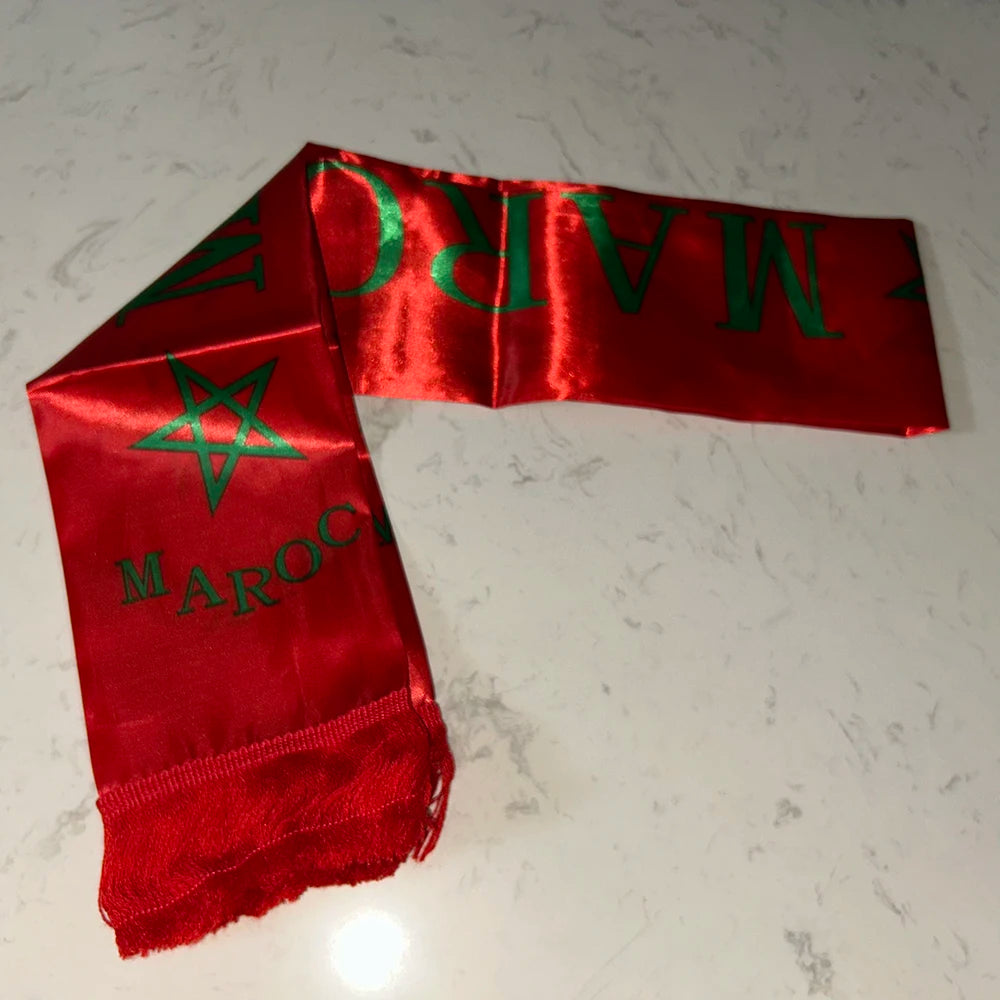 Écharpe Maroc